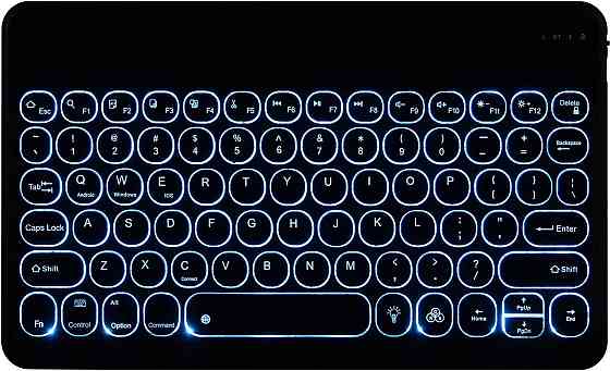 Протиударний чохол-книжка з клавіатурою та підсвічуванням для планшета Samsung Galaxy Tab A 10.1" SM-T580 SM-T585 Дніпро