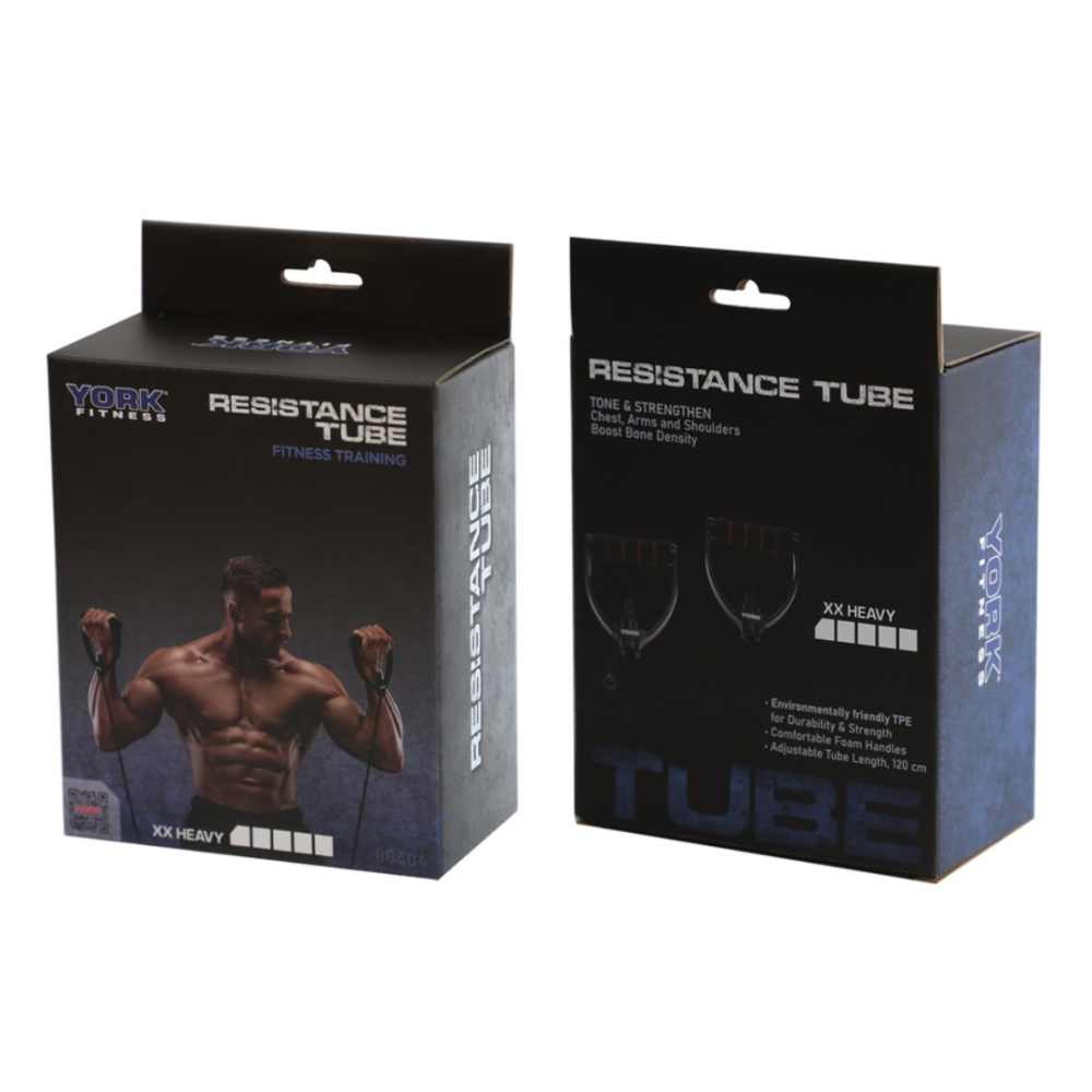 Еспандер трубчастий з ручками York XX-Heavy, чорний Київ - фото 11