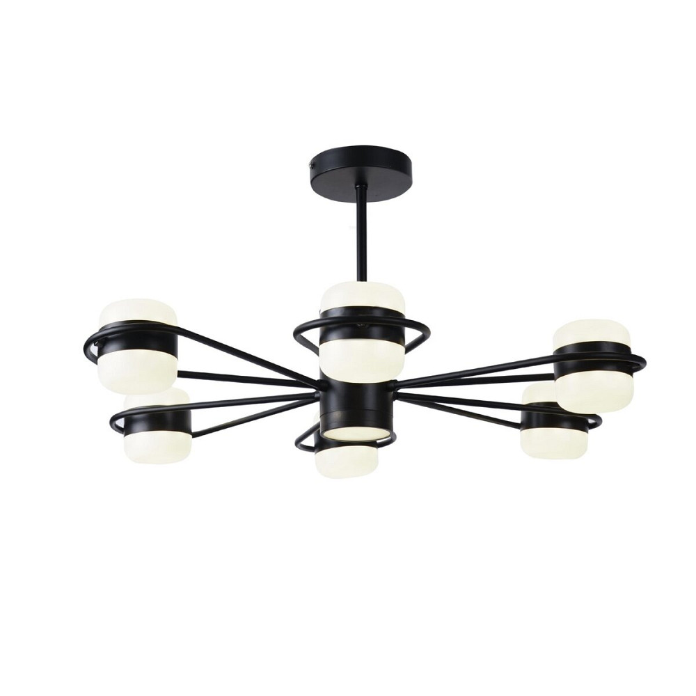 SIRIUS Люстра світлодіодна акрилова Sirius B N4557/6 BK Київ - фото 3