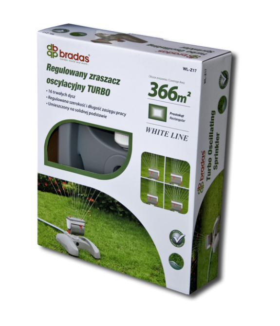 Дождеватель обертовий регульований 366м² BRADAS Польща Київ - фото 3