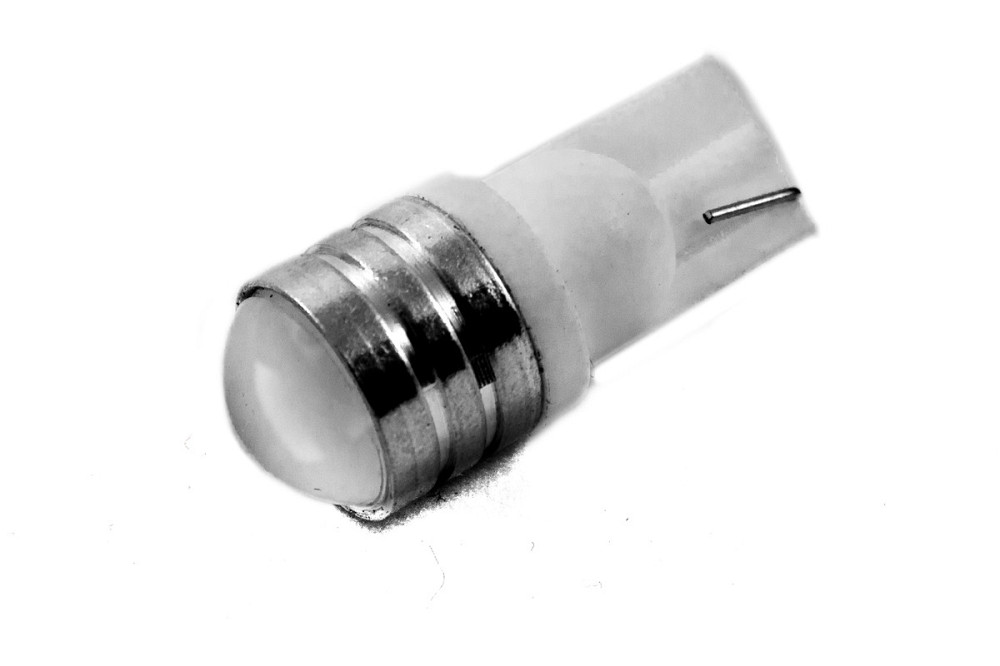 Светодиодная лампа AllLight T10 1 диод LAS 2W W2,1x9,5d 12V с линзой Харьков - изображение 1