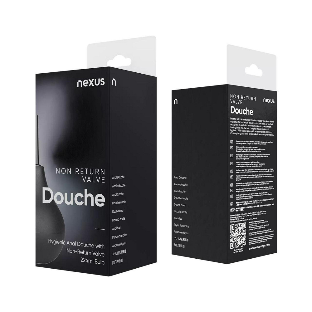Спринцовка Nexus Anal Douche Black, объем 224 мл Sex Aura Киев - изображение 8