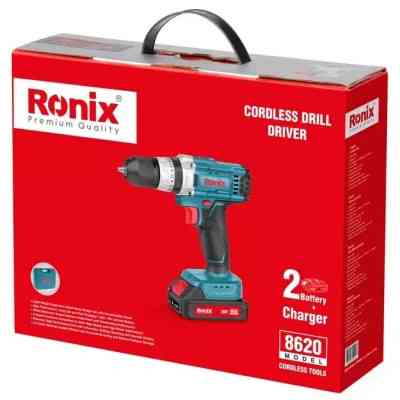 Шуруповерт Ronix акумуляторний 20В, 1.5Ah x 2 (8620) Вінниця