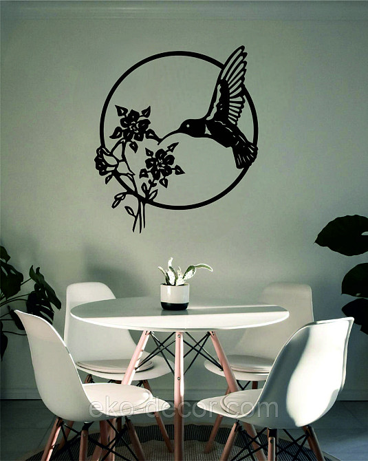 Декоративне настінне 3D Панно «Колибри» Декор на стіну з об'ємом Київ - photo 5