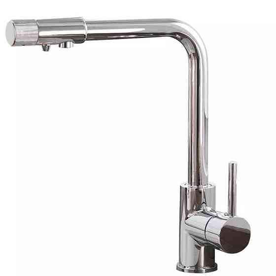 Змішувач для кухні WanFan, для гарячої і холодної води, 2 види подачі води, отвори для фільтрованої води Кам'янець-Подільський