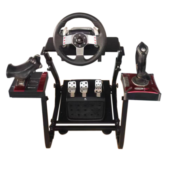 Стойка для игрового руля, педалей, КПП и джойстиков авиасимуляторов Logitech, Thrustmaster, PXN, Fanatec Кременчуг