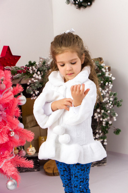 Шубка для девочки, топ Крохатушка одяг Киев - изображение 2