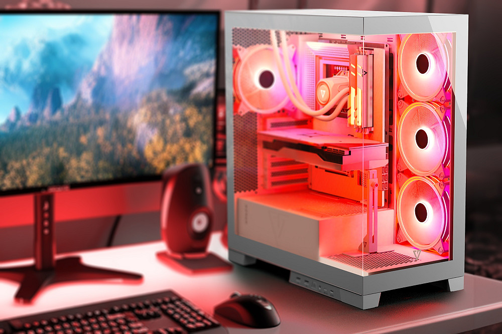 Корпус Modecom VOLCANO SPACE APEX ARGB 4x140mm fans MIDI USB 3.0x2+TYPE-C WHITE без БЖ ATX Вінниця - фото 8