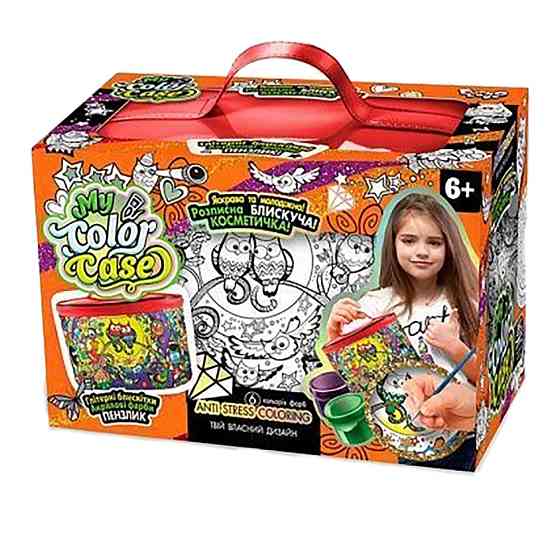 Комплект для творчості "My Color Case" COC-01-01-05U УКР Сови на гілці Вінниця