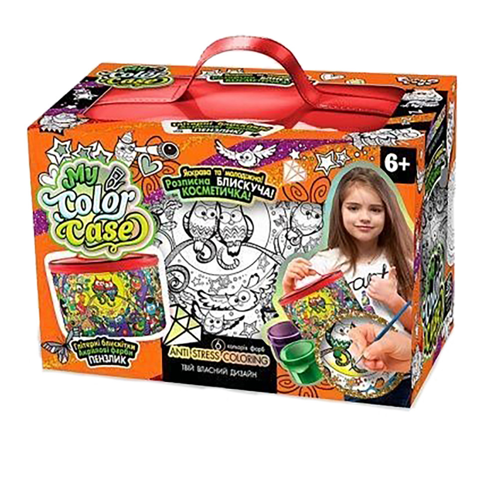 Комплект для творчості "My Color Case" COC-01-01-05U УКР Сови на гілці Вінниця - фото 1