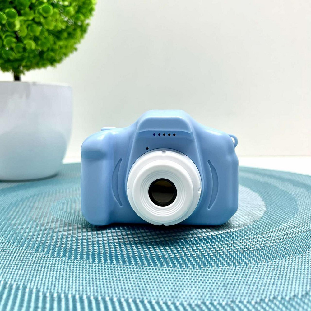 Фотоапарат дитячий відео фото ігри прослуховування музики підтримує microSD у коробці Блакитний (C 48359) Чернігів - фото 3