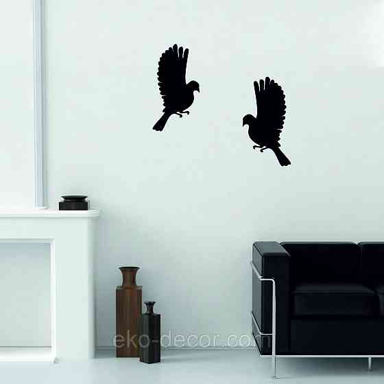 Декоративное настенное Панно «Птичка» Декор на стену(цена за 1шт) Киев