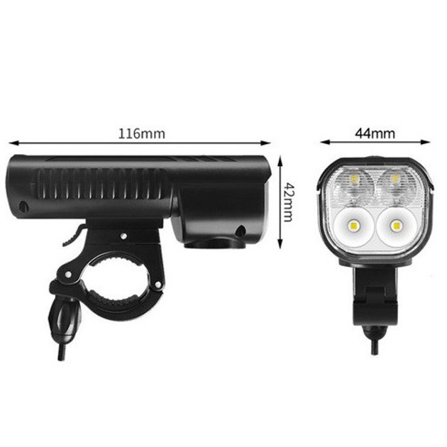 Фонарик для катания на велосипеде FY-336-4T6, Велофара фонарь аккумуляторный, Освещение для велосипеда VY-84 Киев - изображение 7