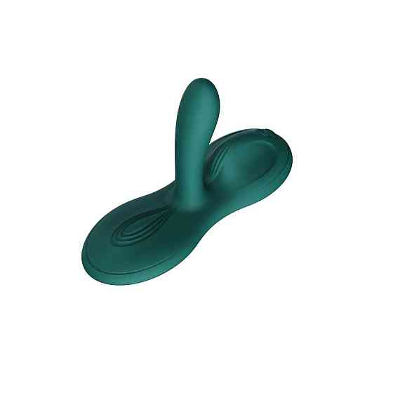 Sit-on-top смарт-вібратор Zalo – Flora Smart Vibrating Pad Turquoise Green, 9 моторів Sex Aura Київ