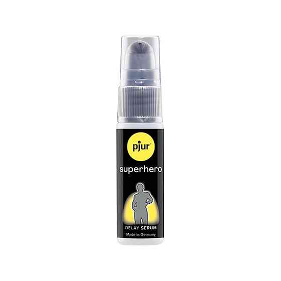 Пролонгирующий гель pjur Superhero Serum 20 мл, создает невидимую пленку снижающую чувствительность Sex Aura Киев