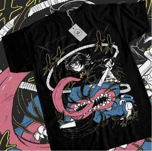 Футболка мужская аниме Схизуку Мурасаки Гон Киллуа оверсайз (S/M/L) Черний AnimeJ1214 Днепр