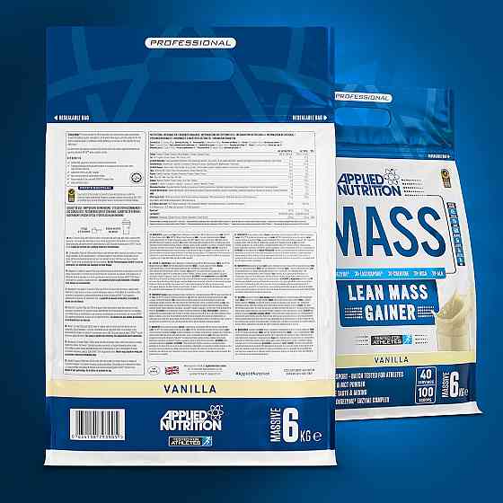Гейнер Applied Nutrition CRITICAL MASS 6KG (VANILLA) Луцьк