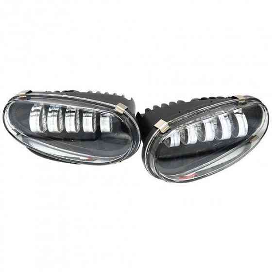 Комплект протитуманних LED фар Daewoo Lanos, Sens на 5 лінз 50W біле світло (металевий корпус) Харьков