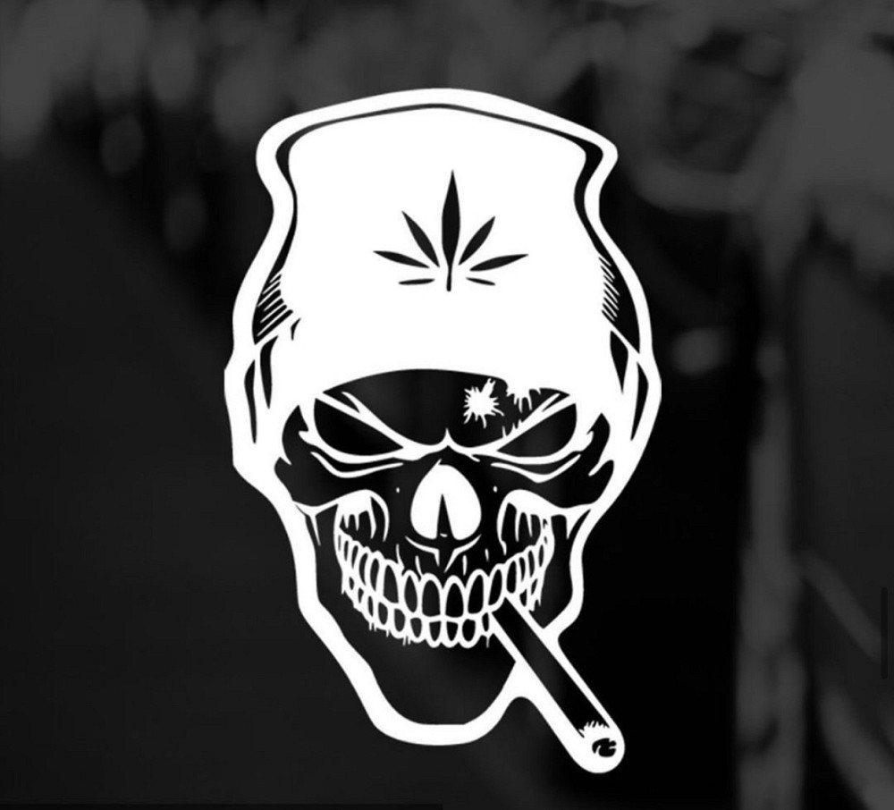 Виниловая наклейка на авто и любую поверхность в Любых размерах -ЧЕРЕП Черновцы - изображение 1