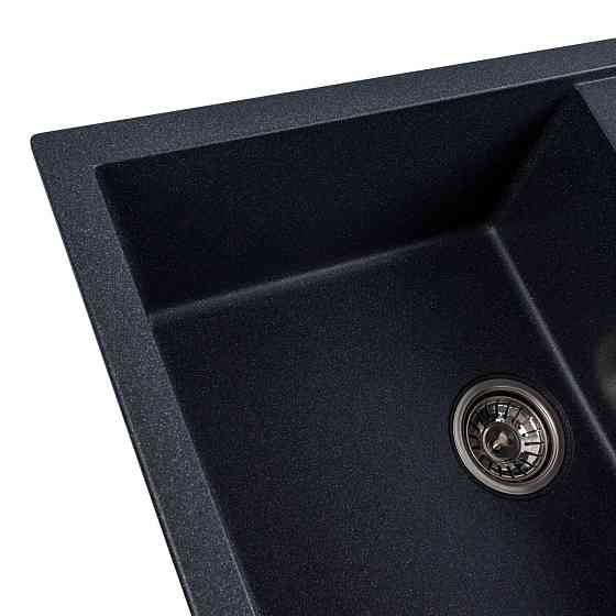 VALESO Гранітна мийка для кухні VALESO SELENA 7950 матова Антрацит Київ