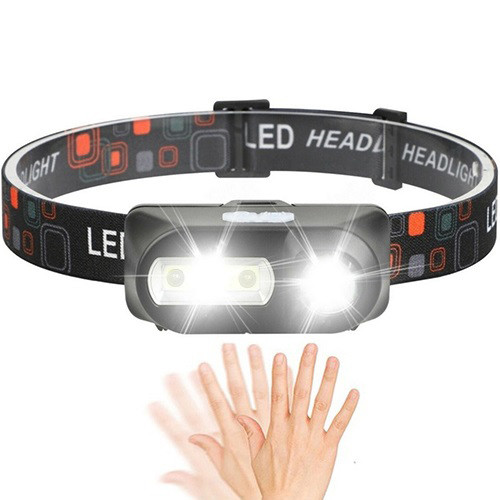 Налобні ліхтарі для активних людей 1804A-XPE+COB, Компактний налобний ліхтар, Водонепроникний ліхтарик XY-78 Львів - фото 9