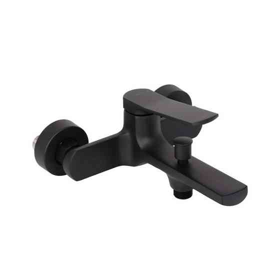 Змішувач для ванни Qtap Slavonice QTSLA259BLM45918 Black Matt Харків