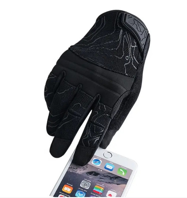 Перчатки полнопалые с защитой на липучке FQTACMI005 Черный, L Киев - изображение 4