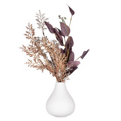 Ваза Ardesto Lucca, 13х15.5см, порцеляна, білий (AR3802W) Вінниця - фото 2