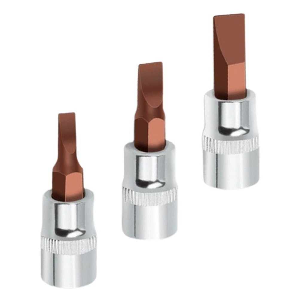 Головка бита шлицевая SL 6.5мм, 1/4