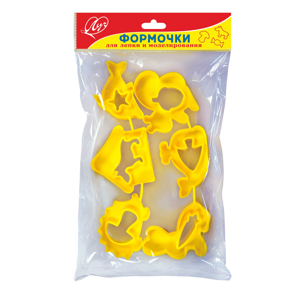 Набір формочок для пластиліну "Луч" 22С 1419-08 №1, шт Київ - фото 1