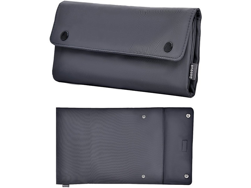 Сумка для ґаджетів Baseus Folding Series 16" Laptop Sleeve LBZD-B0G (Сіра) Миколаїв - фото 6