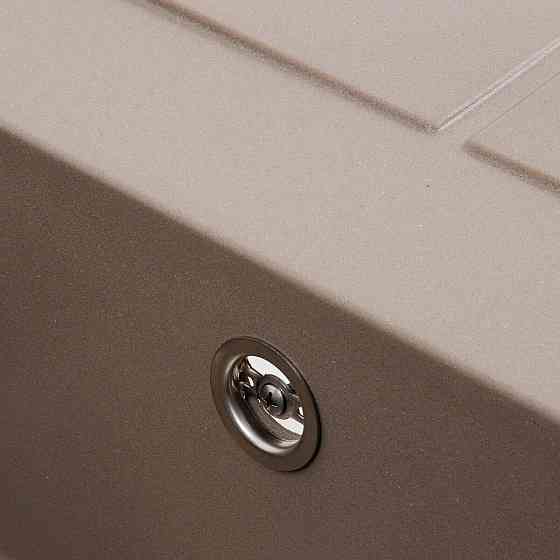 Гранитная мойка для кухни Platinum 7950 SELENA матовая Дюна Киев