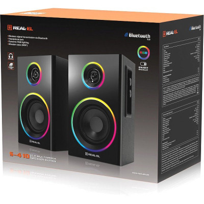 Акустична система REAL-EL S-410 Black (EL121200016) Вінниця - фото 2