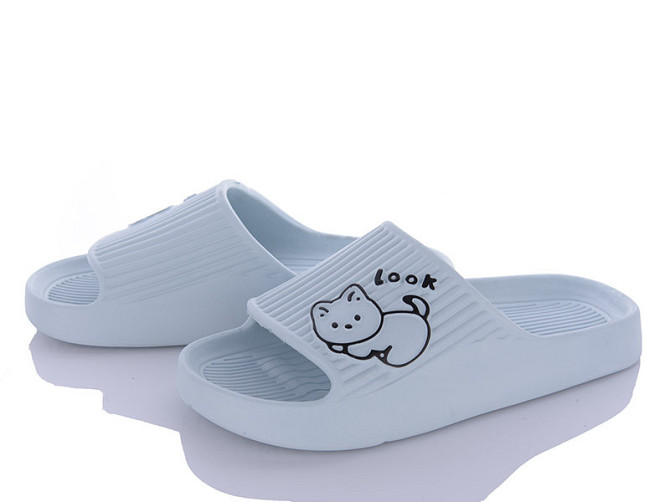Жіночі шльопанці пінка foam блакитний Кошеня 38-39 Київ - фото 1