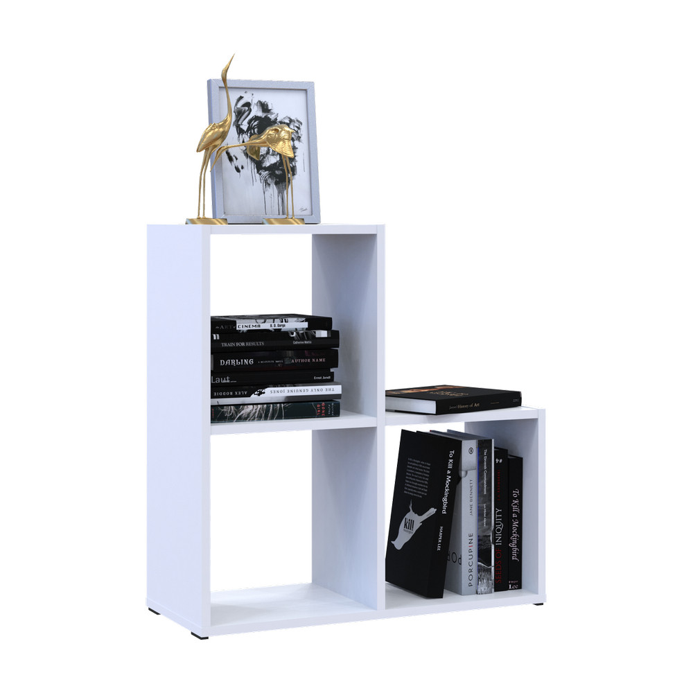 Стеллаж Doros Степь 2х2 Белый открытый 69х28.8х71.4 DRS-011760 (41516156) Днепр - изображение 6