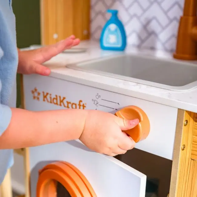 Дитяча дерев'яна ігрова кухня Avko Равенна Kidkraft звукові та світлові ефекти (40020372) для дітей Київ - фото 7