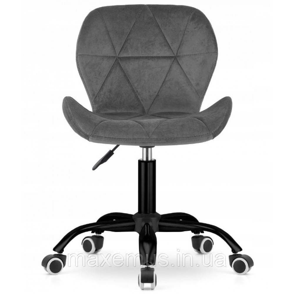 Офисное кресло операторское для персонала Bonro B 5 3 1 кресло на колесах для офиса компьютерное велюр серый Мостиська - фото 4