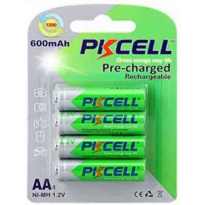 Акумулятор PkCell AA R6 NiMH 600mAh * 4 (PC/AA600-4BA) Вінниця