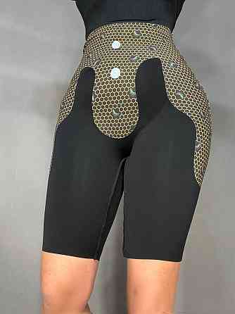 Шорти жіночі Ластівка 748 утягуючі пуш ап з тейпами чорні, чорний, 2XL Київ