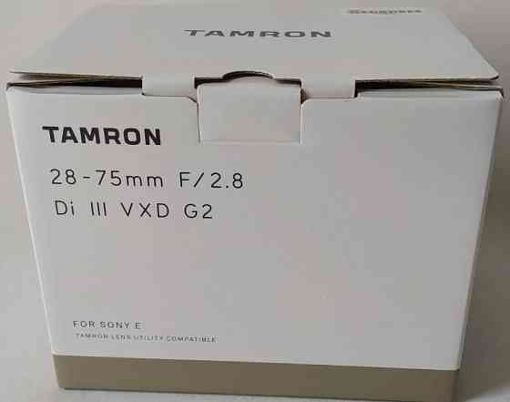 Объектив: Tamron 28-75mm f/2.8 Di III VXD G2 (Sony -E) Харьков