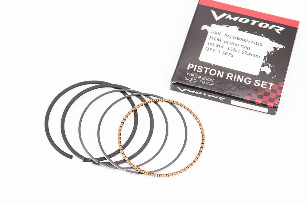 Кільця поршневі 150cc 57,4мм STD Київ - фото 1