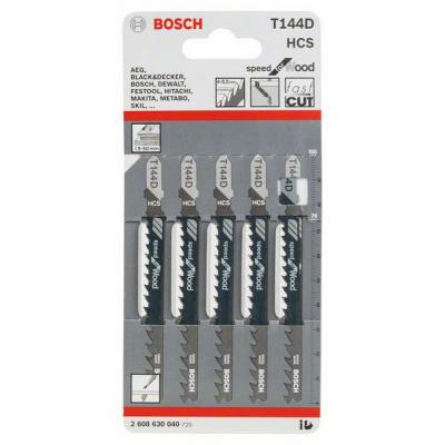 Полотно Bosch T144 D, HC, 5 шт, к электролобзику (2.608.630.040) Вінниця - фото 2