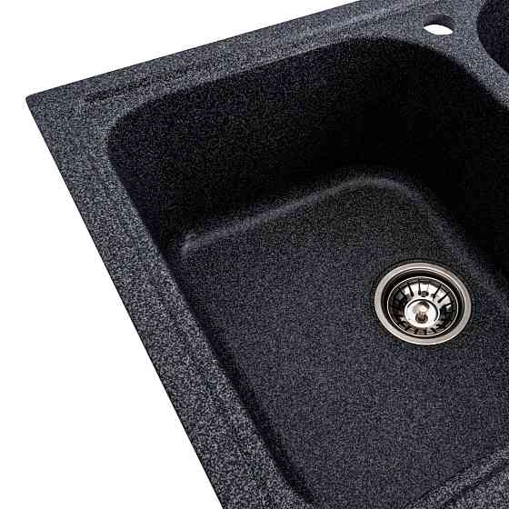 PLATINUM Гранітна мийка для кухні Platinum 7950 Equatoria матовий Графіт Київ