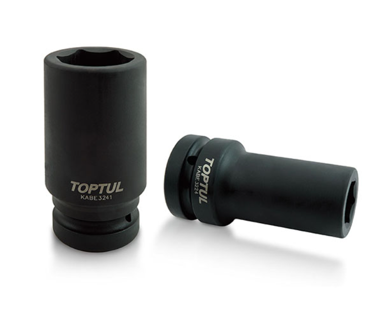 Головка торцева глибока ударна 1&quot; 60мм KABE-3260 Toptul Вінниця - фото 1