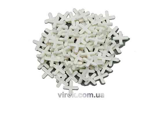 Хрестики для плитки VOREL: 3 мм. 150 (Уп/Шт.) [100] Одеса