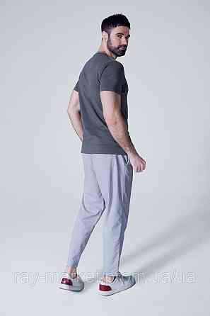 Футболка базовая Ray Premium Fit мужская темно-серая (U0102-Dark Grey) 3XL Київ