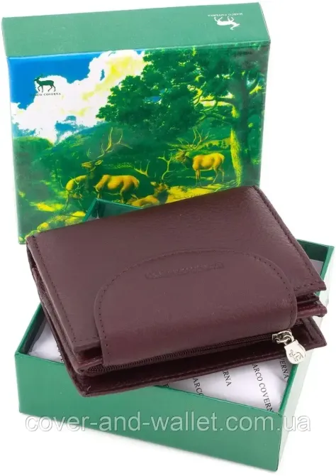 Женский кошелек небольшого размера на много карточек Marco Coverna Киев - изображение 7