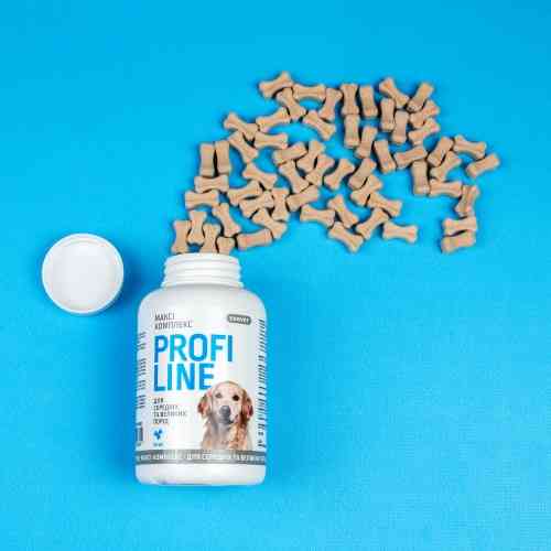 Вітаміни Provet PROFILINE для собак МАКСІ комплекс для середніх та великих порід для опорно-рухового апарату 100 таб Київ
