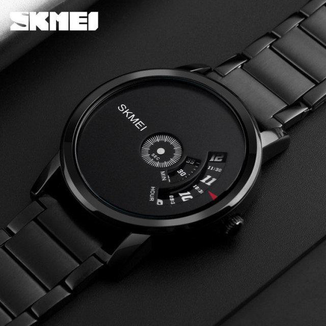 Мужские часы Skmei 1260 оригинальные silver black Винница - изображение 8