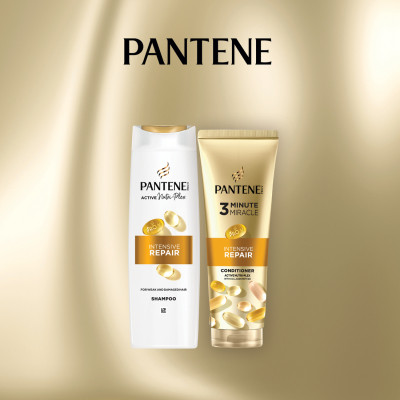 Набор косметики Pantene Pro-V Intensive Repair Шампунь 400 мл + Бальзам-ополаскиватель 220 мл (8700216614696) Винница - изображение 3